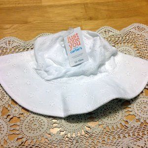 Cotton Baby's sun cap, just one you made by Carter's 12-18 month